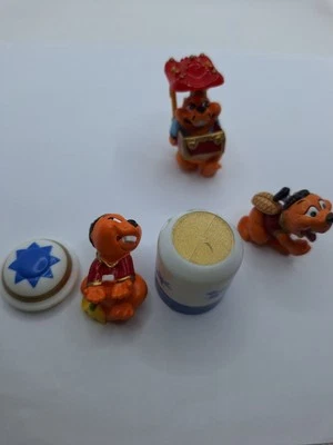 Ü-Eier Castorcin Frankreich 1999 -3 Figuren ohne BPZ -1 Figur nicht vollständig  - Bild 1 von 4