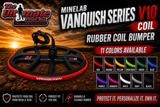 MINELAB VANQUISH SERIES RUBBER BUMPER COVER FOR THE V10 COIL