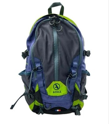 AIGLE Sisteron 25L Backpack Nylon Rain Cover Used From Japan