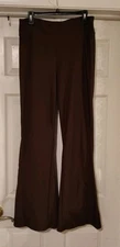 Women's Xersion Brown Pullup Stretch Pants Size XL