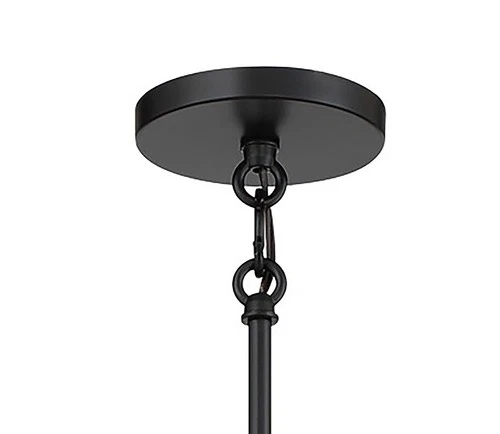 Minka Lavery 2448 Cascade 4 Light 32"W Pendant - Coal - Picture 3 of 9
