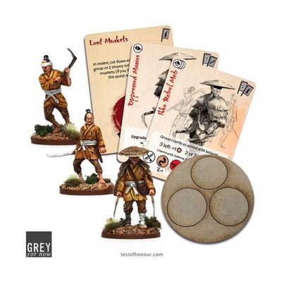 Grey for Now Test of Honour 28mm Ikko Rebel Spearmen Pack New