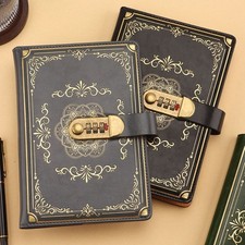 Diary with Lock Lockable Secrets Journal Notebook Locking Journal Men Women