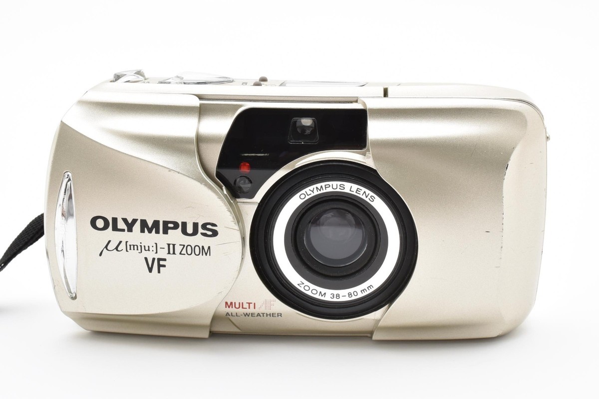 NEAR MINT] Olympus μ mju ii Zoom VF Point & Shoot 35mm Film