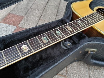 Acoustic Guitar Yamaki YW-80 Natural 1970s with Hard Case | eBay