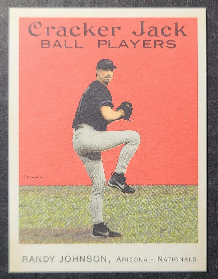2004 Topps Cracker Jack Mini Randy Johnson #103 Arizona Diamondbacks - Image 2 of 4