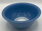 Vintage PYREX Corning Light Blue Mixing Bowl #323 Clear Bottom 1.5 L