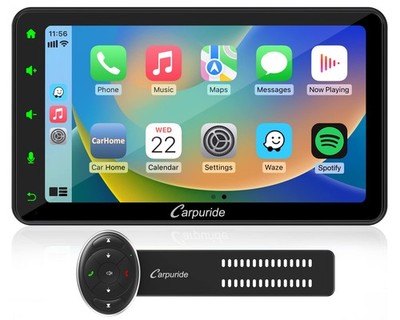 Carpuride W707 7'' Wireless CarPlay Android Auto Portable Screen Remote