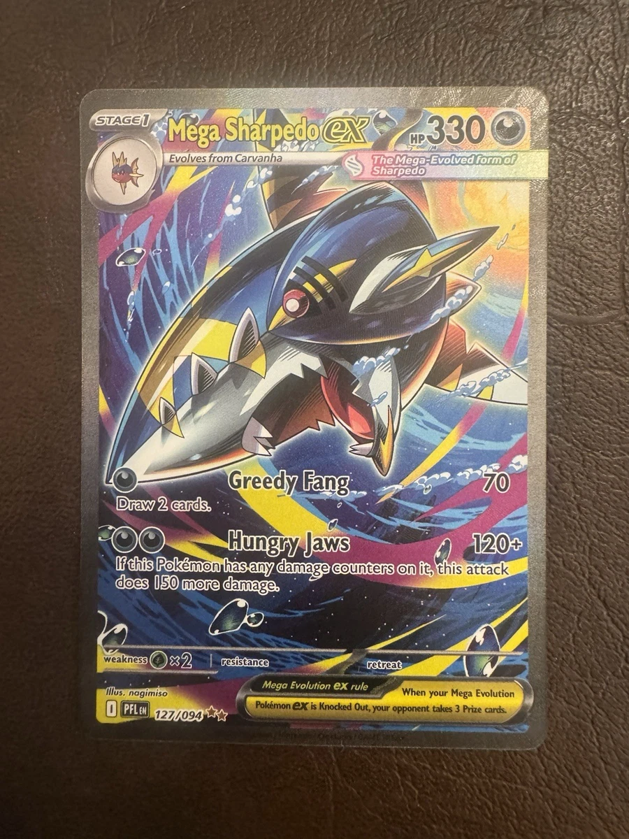 Sharpedo ex Pokémon TCG Cards for sale