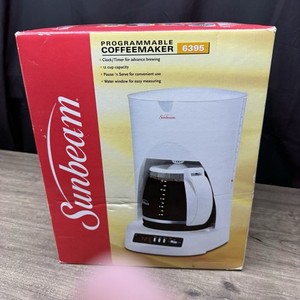 NEW Feux de soleil 6395 12 Cup Cafemaker Brand New Sealed Programmable Pause N Serve