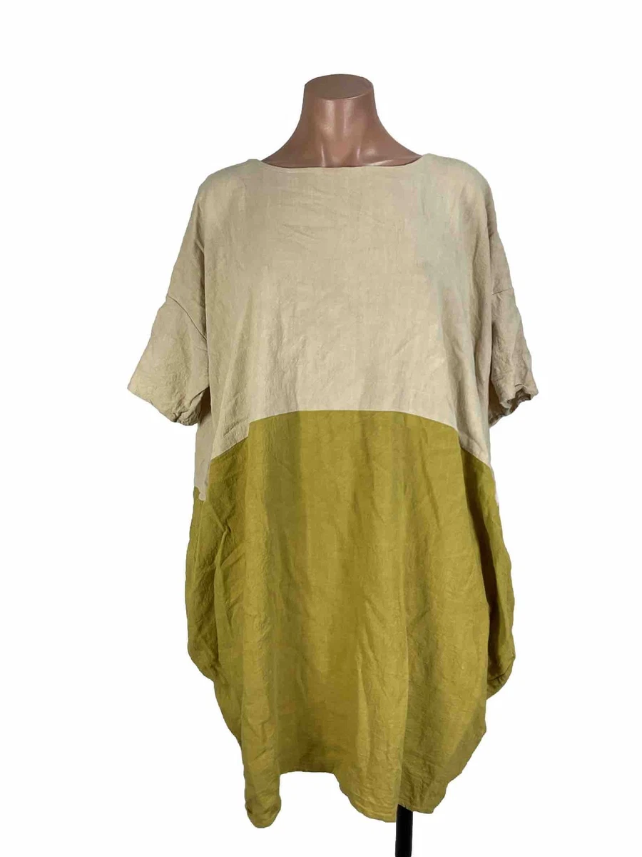knee length dresses for ladies Women's Linen Dress - Rugilė main image 0