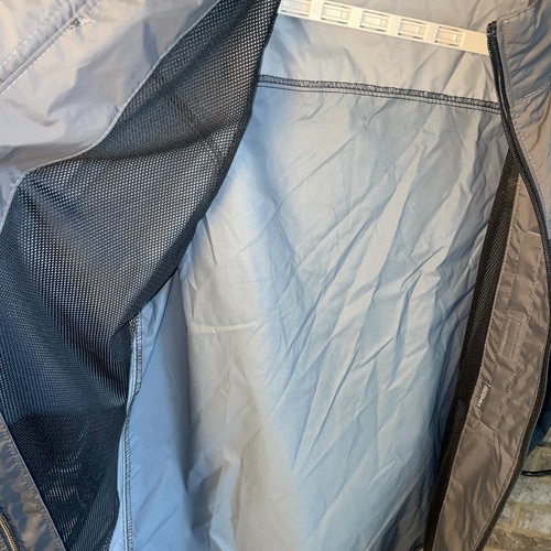 Columbia Glennaker Lake Rain Jacket Gray Men’s M Lightweight Water Resistant - Picture 5 of 8