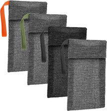 4Pcs Soap Bags Bar Soap Pouch for Deep Exfoliating Saver Pouch Body Scrubber Sho