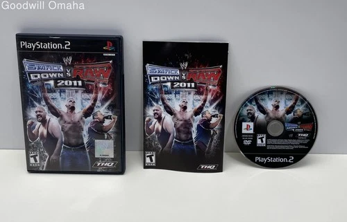 Sony PlayStation 2 (PS2) - WWE Smackdown vs. Raw 2011 - Boot Tested