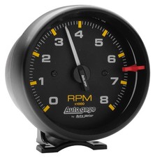 Auto Meter 2300 Universal Black Pedestal 3-34 Auto Gage Tachometer 0-8000 Rpm Auto Meter 2300 Universal Black Pedestal 3-34 Auto Gage Tachometer 0-8000 Rpm