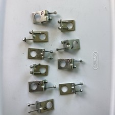 Carrom Bubble Dome Hockey Table Full Set Of 10 Stop Brackets, Screws  Locknuts