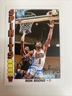 1976-77 Basketball Ron Boone Signed Custom Card Spirts Of St. Louis ABA B110