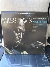 MILES DAVIS KIND OF BLUE 65 REISSUE STEREO LP CS8163 2 EYE NM Wax
