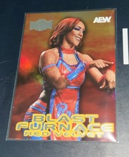 2025 SkyBox Metal AEW Upper Deck RED VELVET Blast Furnace #BF-30 Wrestling Card