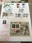 GB STAMPS RARE FIRST DAY COVER 1990 MINI SHEET & GALLANTRY