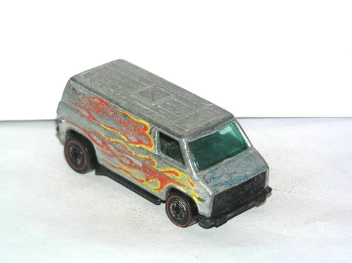70s Hot Wheels Redline Super Van CHROME **GREEN LIGHT SPECIAL**