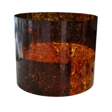 Drum Wrap 18"x60" 0.46mm Brown Tortoise Musical Instrument Deco Sheet