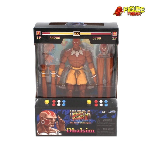 Jada Toys Street Fighter II Ultra Dhalsim 6" Figure
