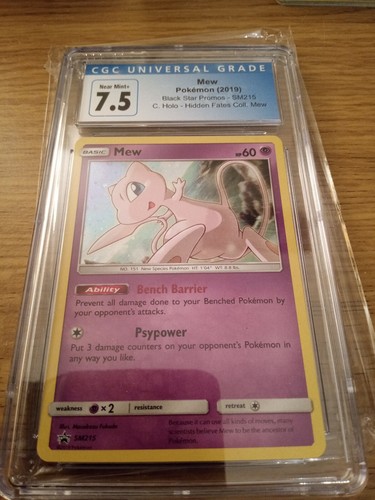 Mew graded CGC 7.5 for sale on eBay
