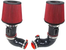 Dual Cold Air Intake System For 2016+ Infiniti Q50 Q60 3.0L Twin Turbo VR30DDTT