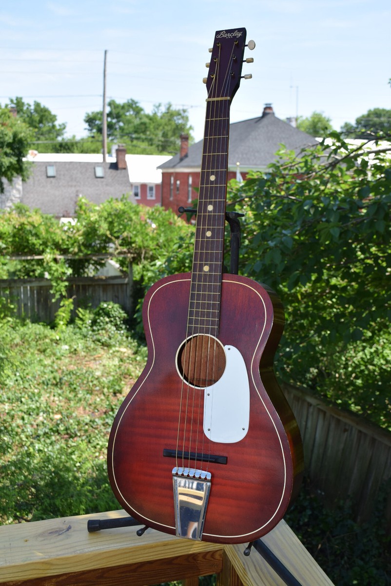 1960's Barclay - Harmony - Stella H-929 Parlor Guitar - USA