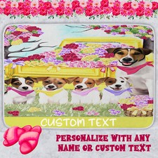 Jack Russell Dog Bath Mat Anti-Slip Pet Personalized Bathroom Rug Mat Gift NWT