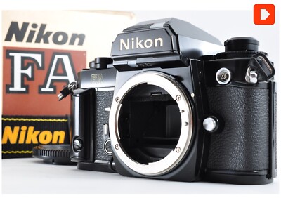 Nikon FA Back 35mm #371999 SLR Film Camera Body + Date Back MF16 Near Mint Japan