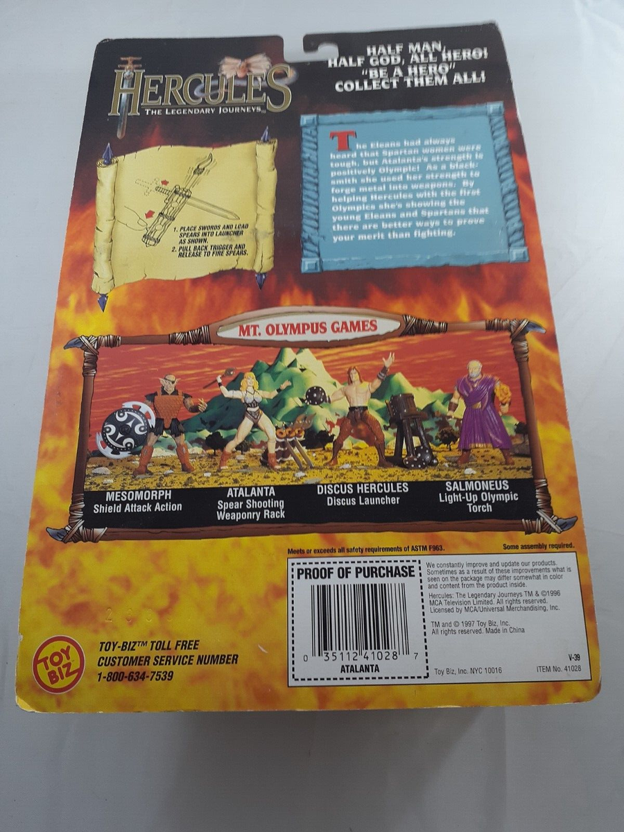 Hercules the Legendary Journeys Mt. Olympus Games Atalanta Action
