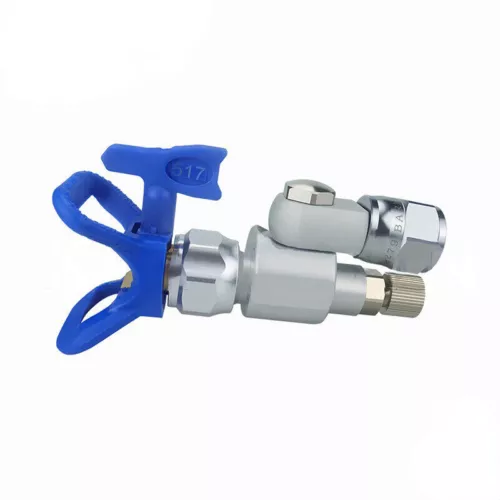 287030 Airless Paint Gun Pole Extensions Clean Shot Shut-Off Valve Swivel Joint - Picture 4 of 9