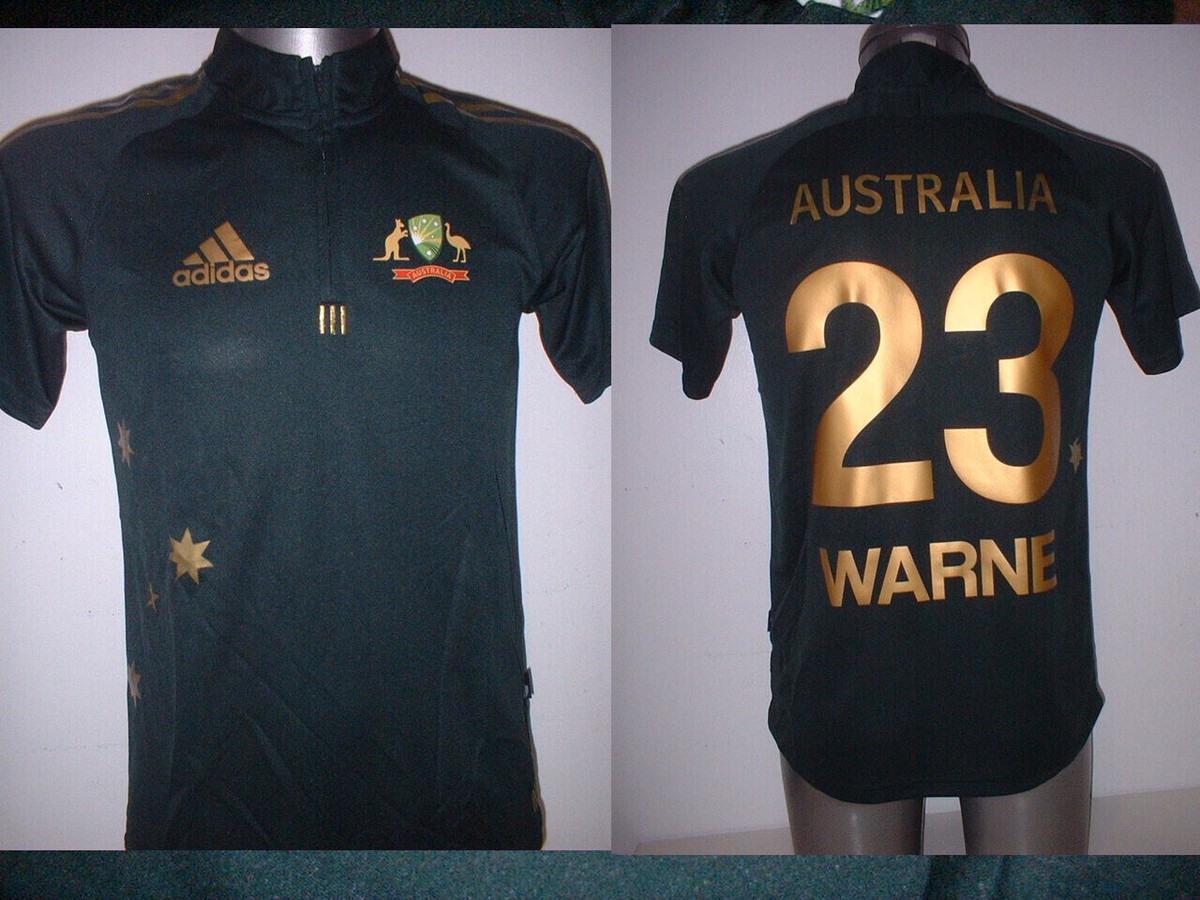 T-shirt De Cricket Shane Warne - Porté En Match - Hampshire County - Australie - Années 2000