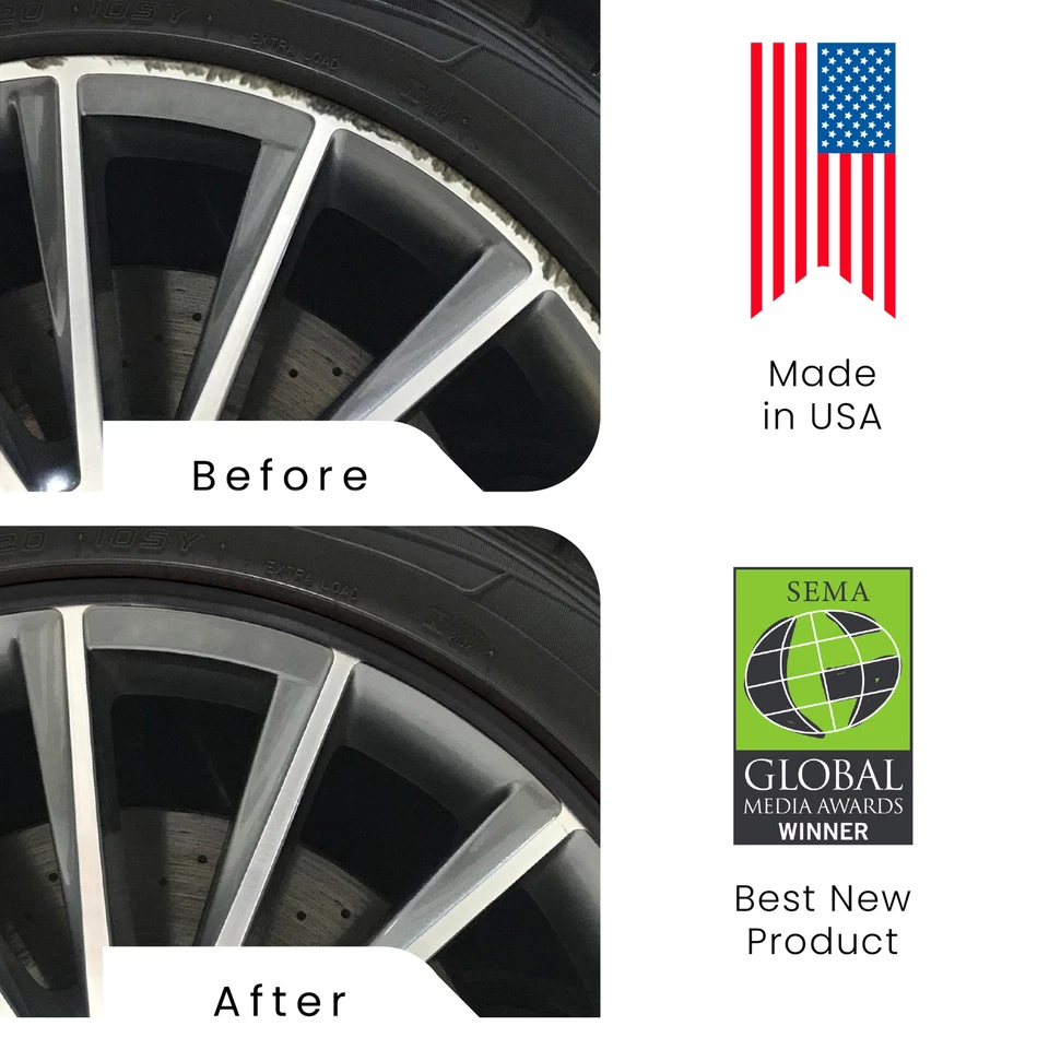 All-Fit Rim Trim [Black] Universal Ring Molding Color Wheel Band Kit for BMW - Image 2 of 3