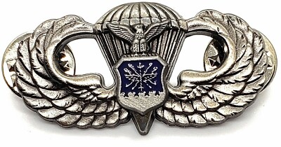 Airborne Air Force Jump Wing Badge USAF CCT PJ Parachutist
