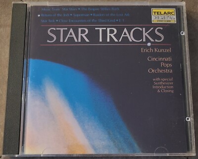 Star Tracks Kunzel/Cincinnati Pops Orchestra (CD - 80094, 1984, Telarc) 