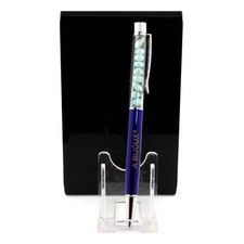 Minerals And Precious Stones. Amazonite Mineral Pen From Brazil. Color Blue