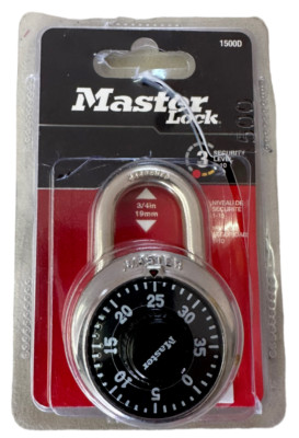 Master Lock 1500D 3/4'' Security Level 3