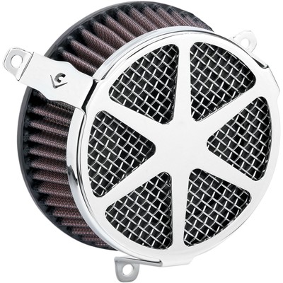 Cobra Air Filter - Spoke - XL - Chrome 606-0103-04-SB