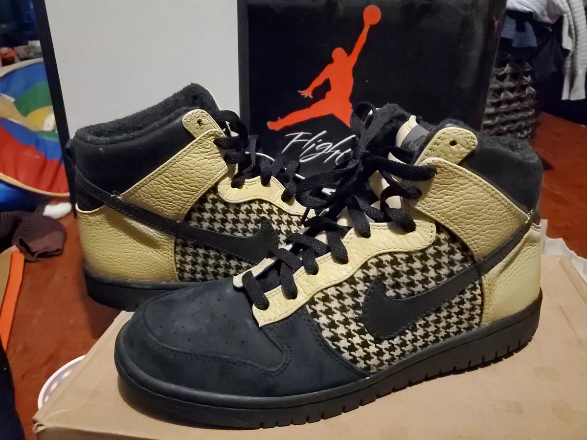 dunk high premium with sold out dead stock rare 9.5 black nike | eBay