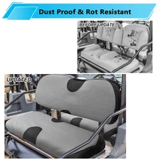 Golf Club Cart Seat Cover Set for EZGO Yamaha Golf Car Front Rear Protector