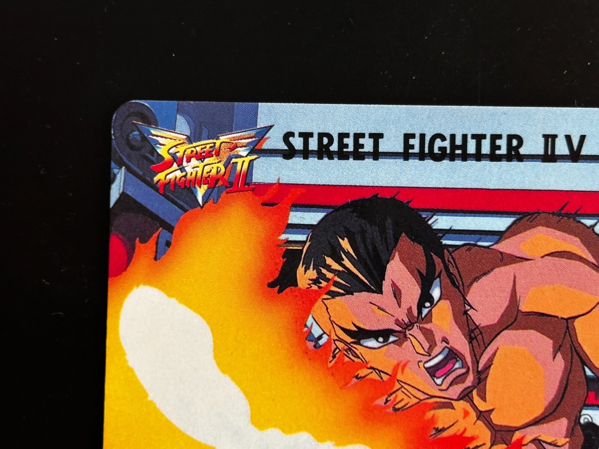 Fei Long Street Fighter II V Card #16 BANDAI CAPCOM Japanese Game
