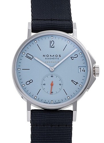 Nomos Ahoi Neomatik 38 Automatic Date Blue Dial Steel Men's Watch - 526 - - Picture 3 of 5