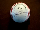 LEFTY GOMEZ 5 X WSC NY YANKEES HOF SIGNED AUTO CHARLES FEENEY BASEBALL PSA/DNA
