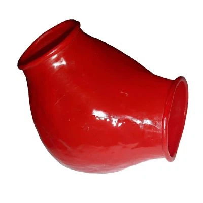 Rubber Hoden Kondom aus Latex in rot, Einheitsgröße