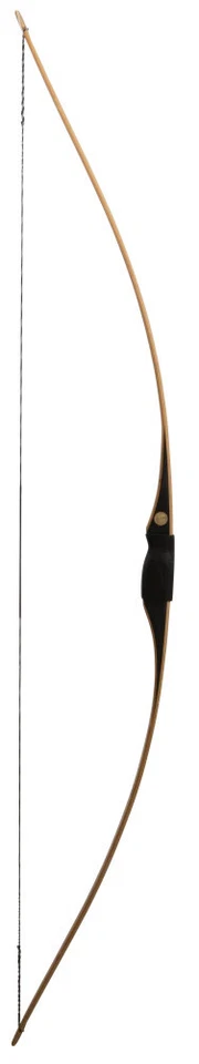 Arco largo Bear Montana llama bambú y vidrio transparente 45 LH Foto 2 de 4