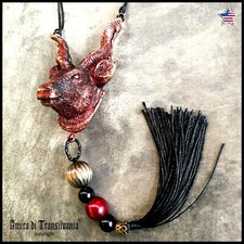 zodiac horoscope necklace talisman charm pendant amulet astrology sign capricorn