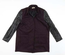 Love Label Womens Purple Jacket Size 16